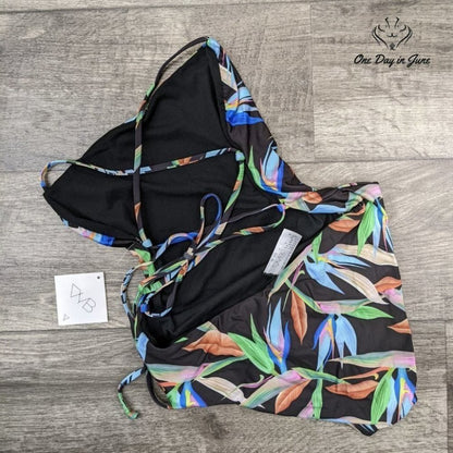 Vicious Young Babes Tropic Trip One Piece Swimsuit Size L