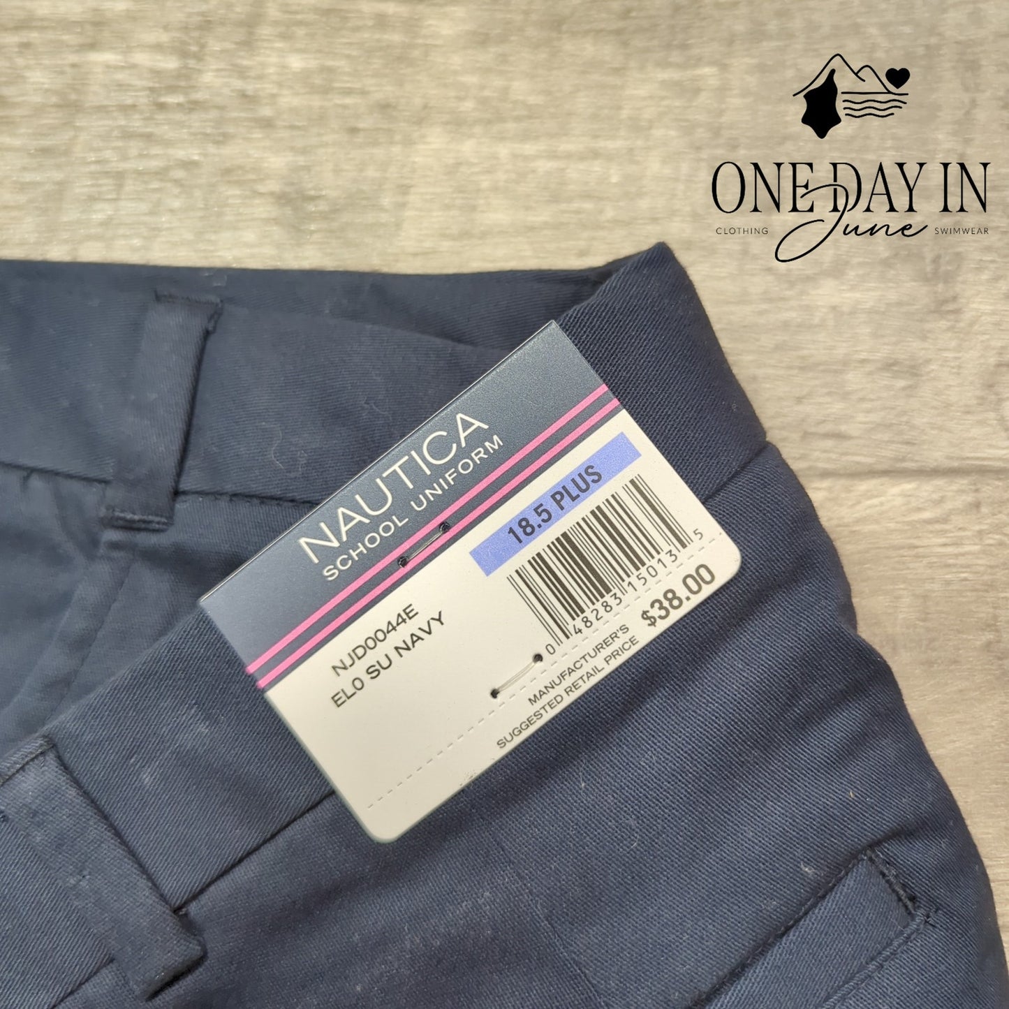 Nautica Girls School Uniform Pants Size 18.5