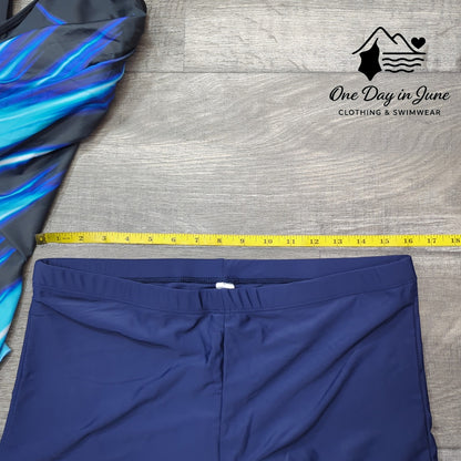 Urchics Boyshort Tankini Swimsuit Size XL