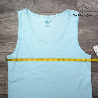 Talbots Ribbed Tank Top Size XL