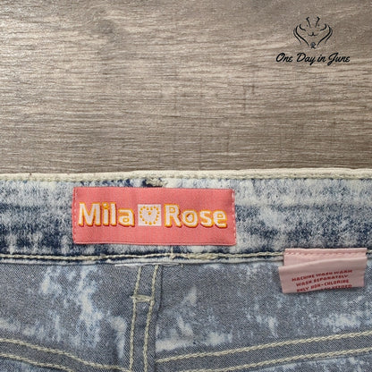 Mila Rose Denim Mini Skirt Size 18