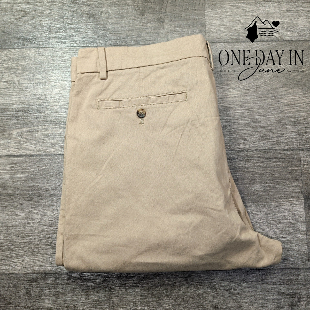 Banana Republic Chino Pants Tan Khaki Flat Front NWT Size 38X30