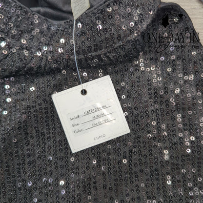 Cupio Sequin Sleeveless Top Size M