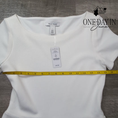White House Black Market Short Sleeve Mini Dress Size 2