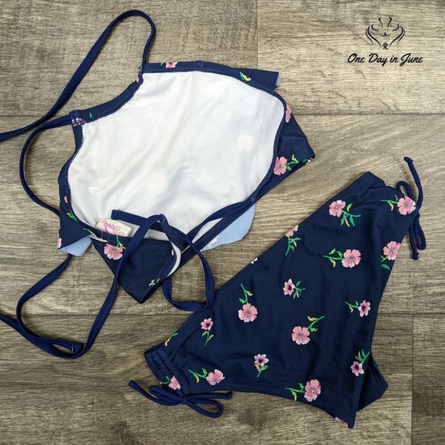 Kanu Surf Morgan Halter Bikini Swimsuit Size 12