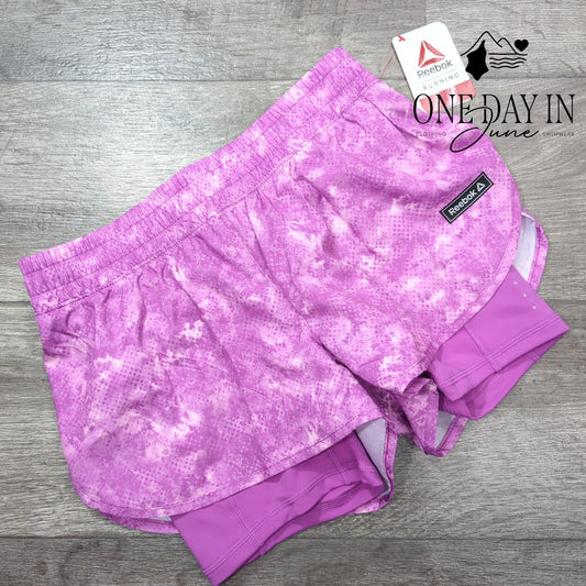 Reebok Layered Running Shorts Size XS
