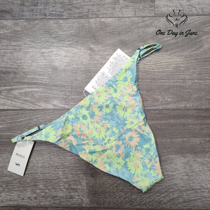 RVCA Field of Dreams French Bikini Bottom Size L