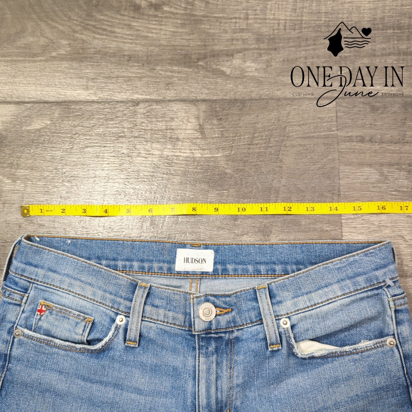 Hudson Krista Ankle Super Skinny Straight Size 29 (8)