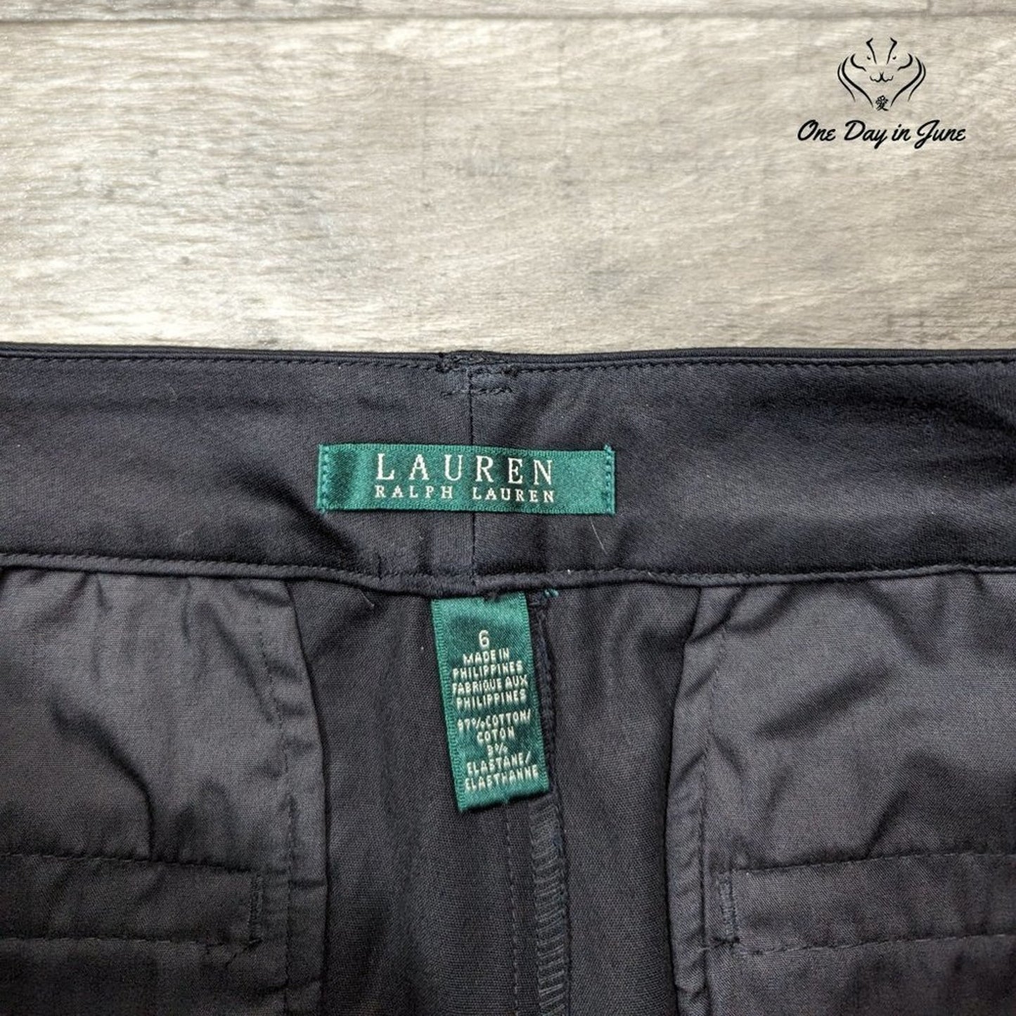 Ralph Lauren Flat Front Shorts Size 6