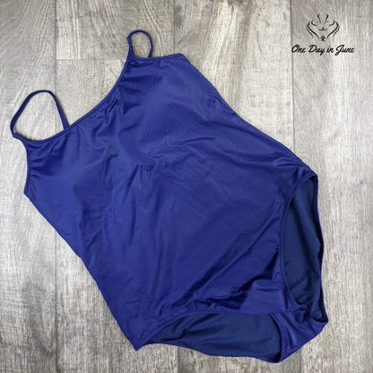 Amzbrly Thin Strap one-Piece Swimsuit Size M