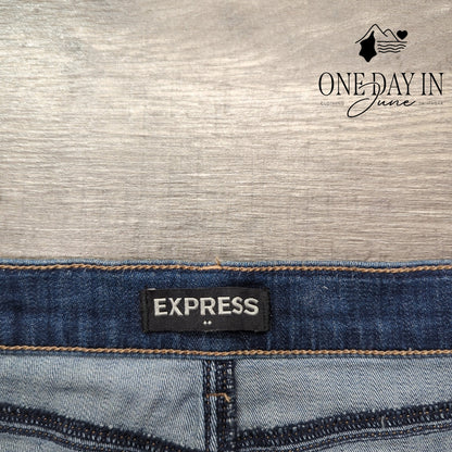 Express Denim Mini Skirt Size 10