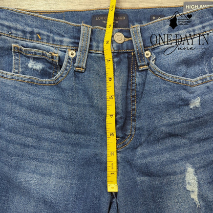 Lucky Brand Bridgette High Rise Skinny Jeans Size 0