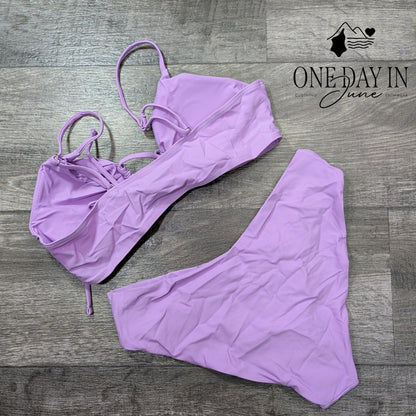Meetall Keyhole Bikini Swimsuit Size M