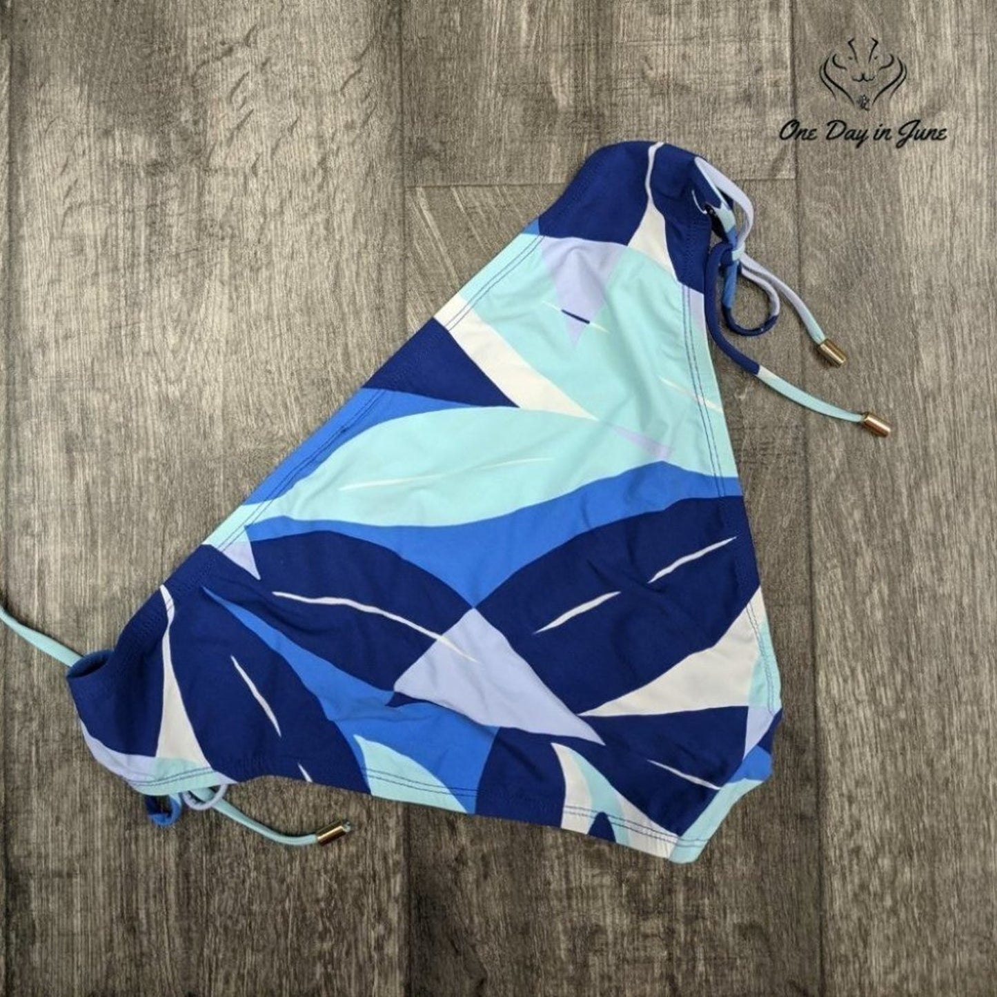 La Blanca Palm Reader Adjustable Loop Bikini Bottom Swimsuit Size 14