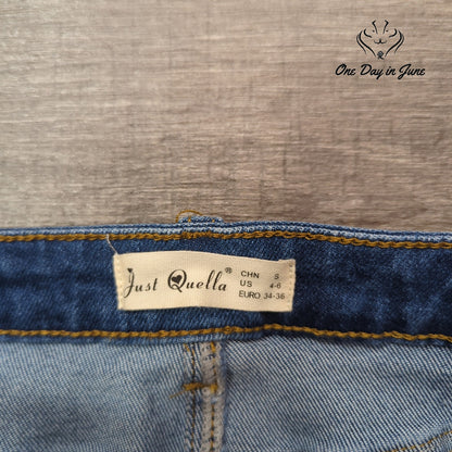 Just Quella Denim Mini Skirt Size S