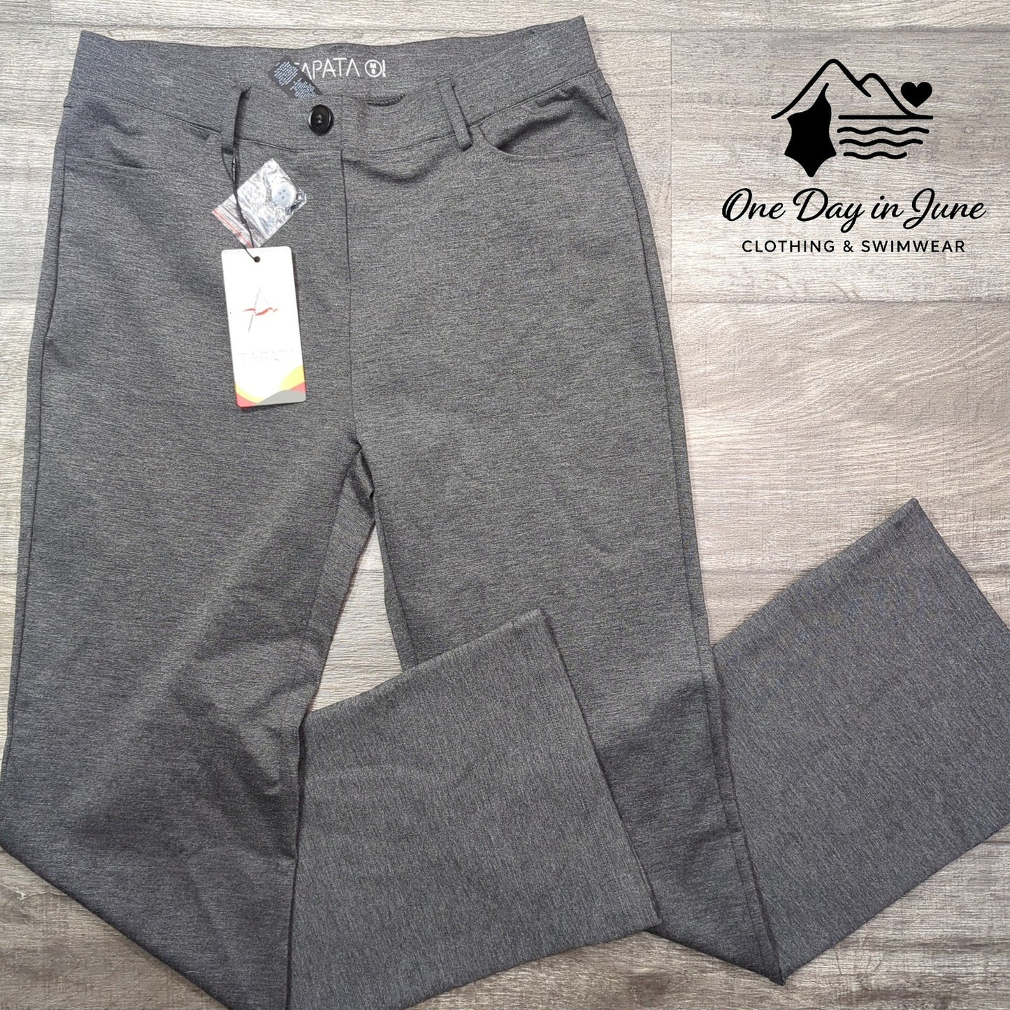 Tapata Stretchy Straight Leg Pants Size M