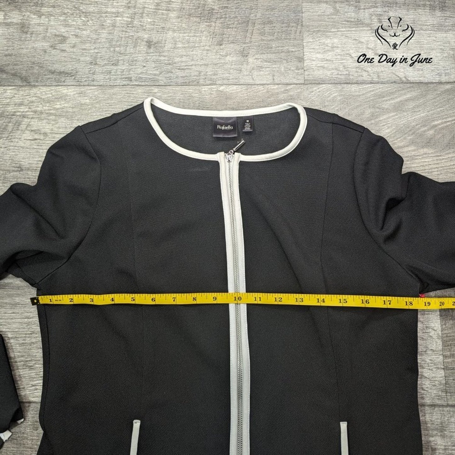 Rafaella Full Zip Jacket Size M