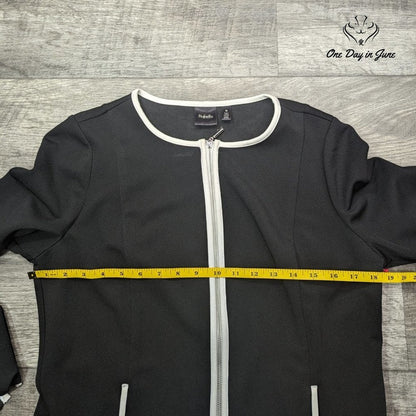 Rafaella Full Zip Jacket Size M