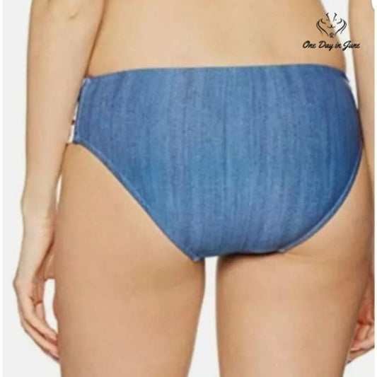 SeaFolly Block Party Hipster Bikini Bottom Size 6