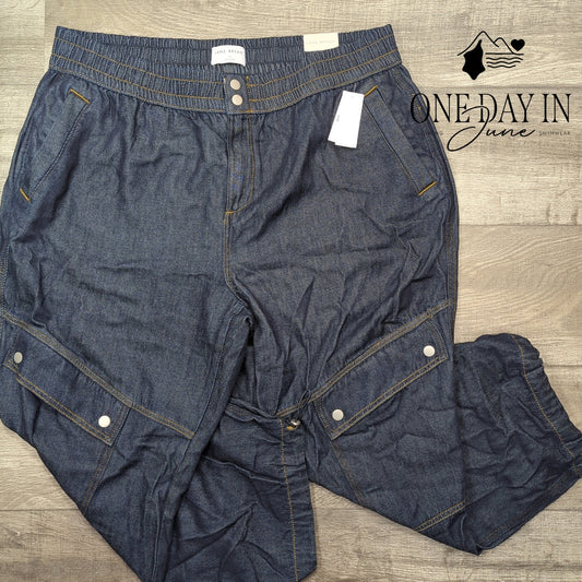 Lane Bryant Mid Rise Short Crop Jeans Size 18 Short