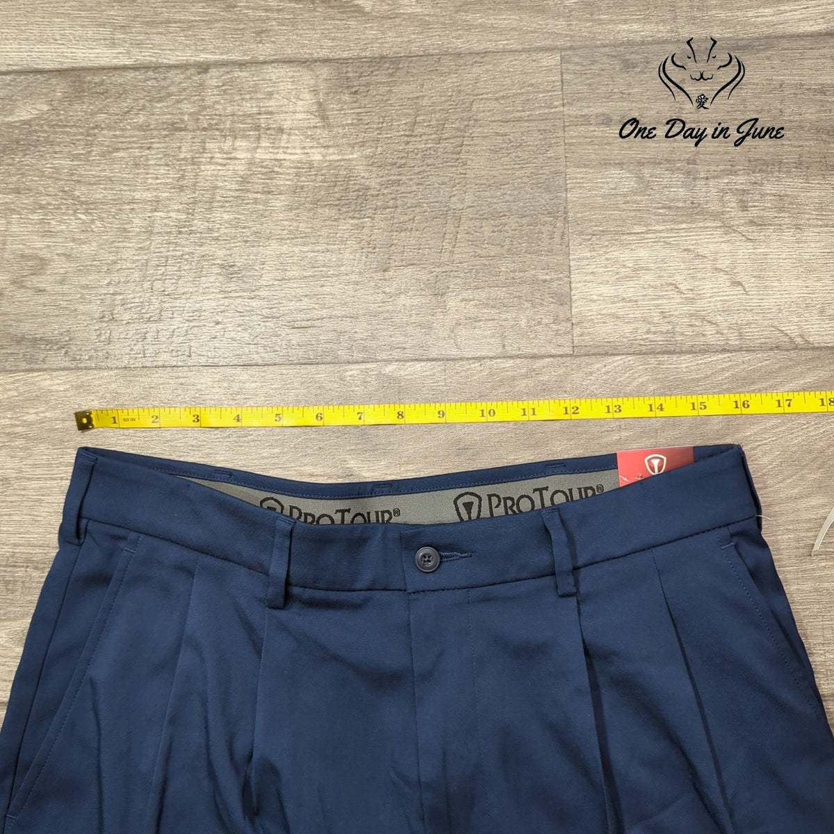Pro Tour Comfort Stretch Tech Golf Shorts Black Iris Navy NWT Size 32