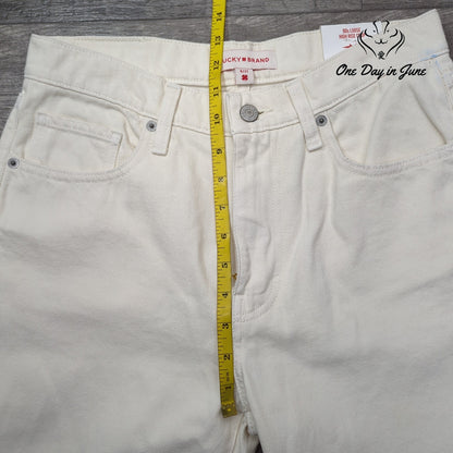 Lucky Brand 90s Loose High Rise Crop Jeans Size 4
