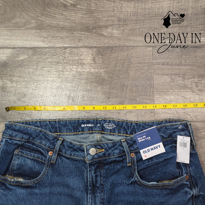 Old Navy Ski Hi Wide Leg Jeans Size 16