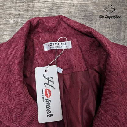 Hotouch 4 Button Corduroy Blazer Size L
