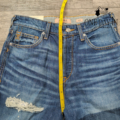Ariat Ultra High Rise Tomboy Straight Distressed Jeans Size 4 (27)