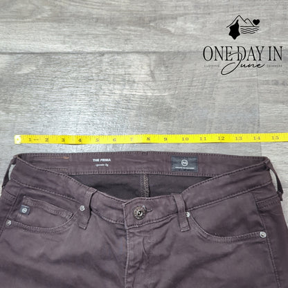 AG Adriano Goldschmied The Prima Cigarette Leg Jeans Size 27 (4)