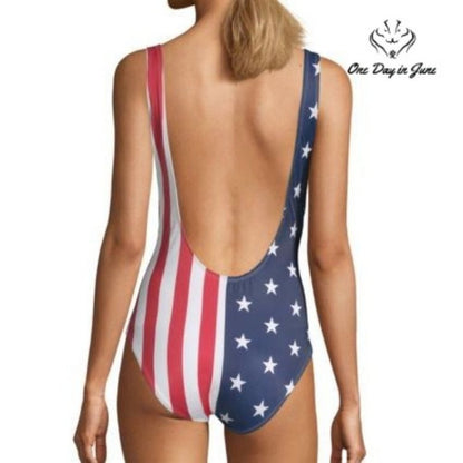 City Streets Juniors Flag One Piece Size XS
