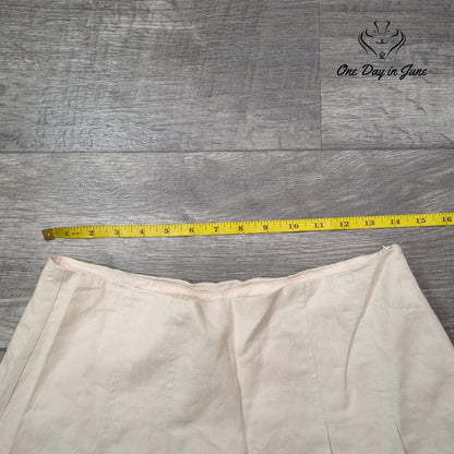 Astr Linen Mini Skort Size M