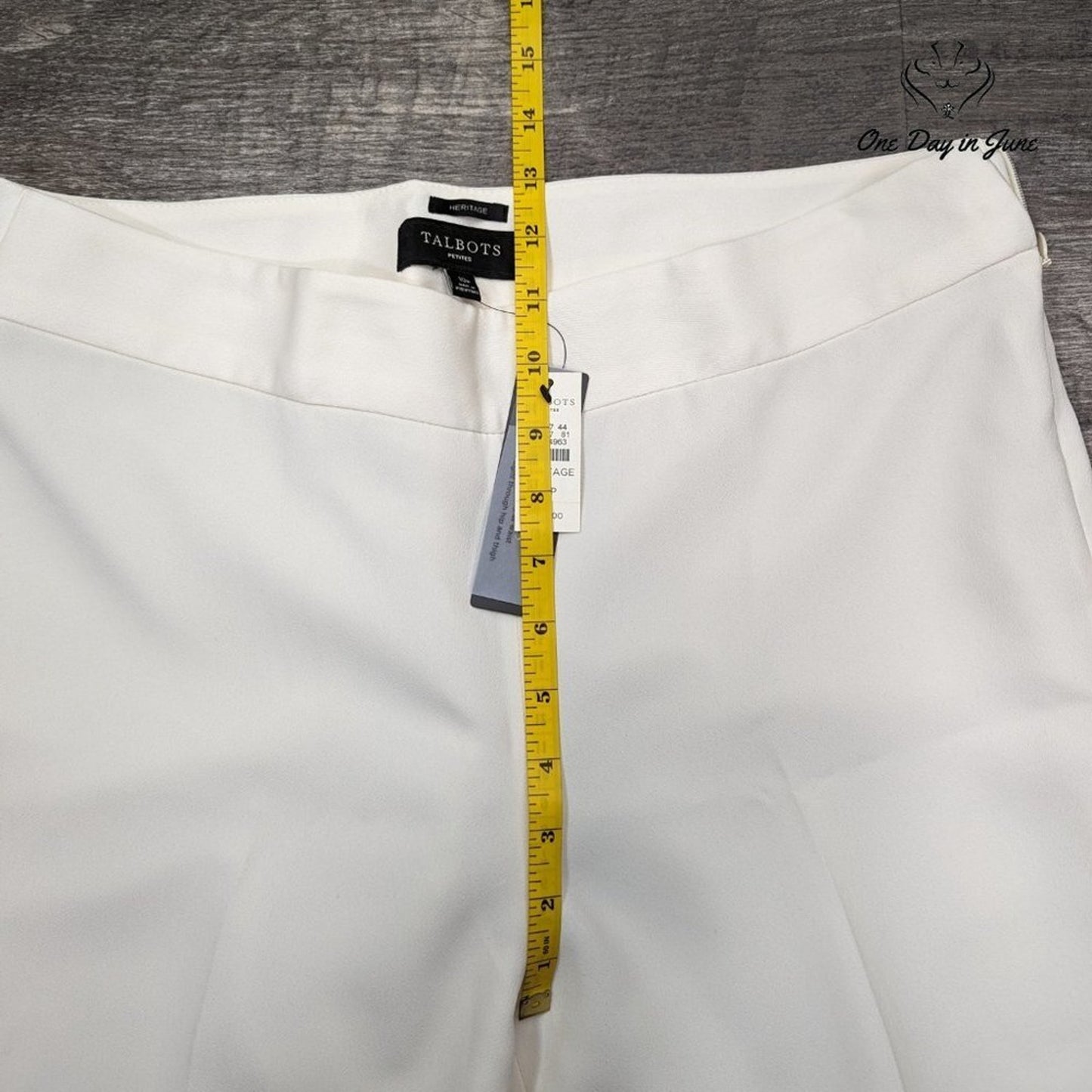 Talbots Heritage Petite Straight Leg Lined Pants Size 10P