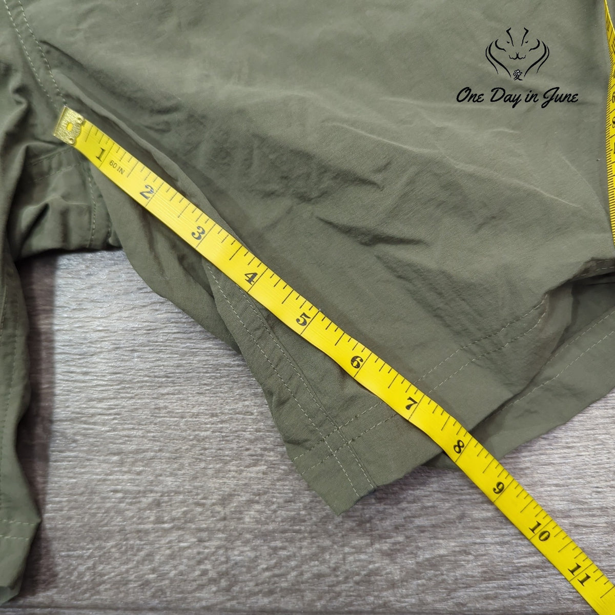 Nautica Colorblock Cargo Swim Trunks Olive Green Navy NWT $45 Size XXL