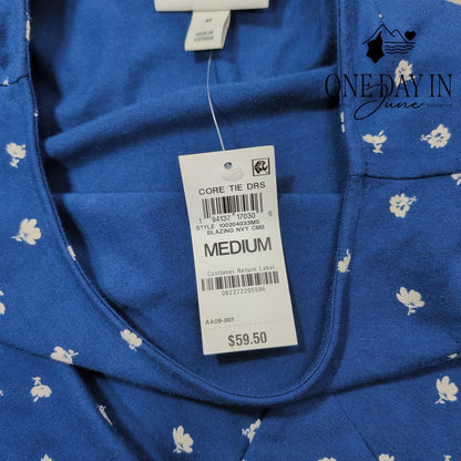 On 34th Short Sleeve Tie Side Dress Size M