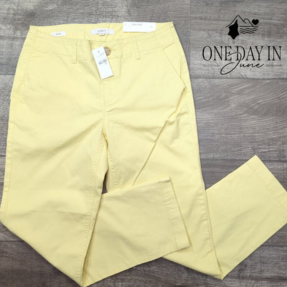 Loft The Slim Crop Jeans Size 2