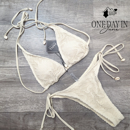 Zaful Tie Side Bikini Swimsuit Size S