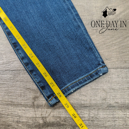 Frame Le Skinny De Jeanne Mid Rise Jeans Size 14 (32)