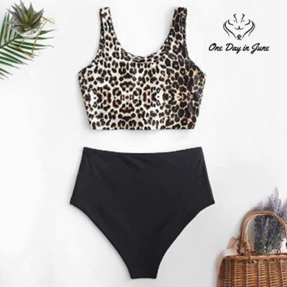 Zaful Scoop Neck Knot Bikini Size L