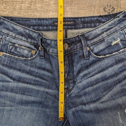Cult of Individuality Zen Mid Rise Skinny Jeans Size 26 (2)