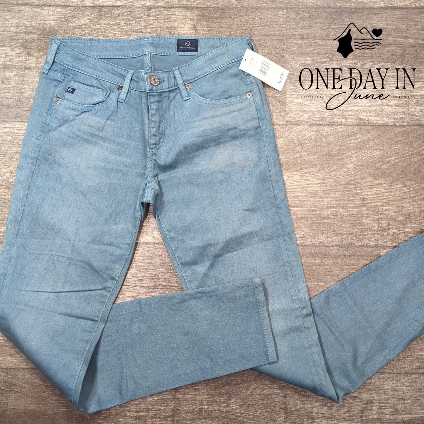 Adriano Goldschmied Mid Rise Skinny Jeans Size 27 (4)