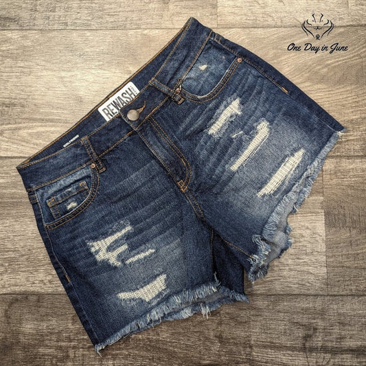 Rewash Girlfriend Denim Shorts Size 2