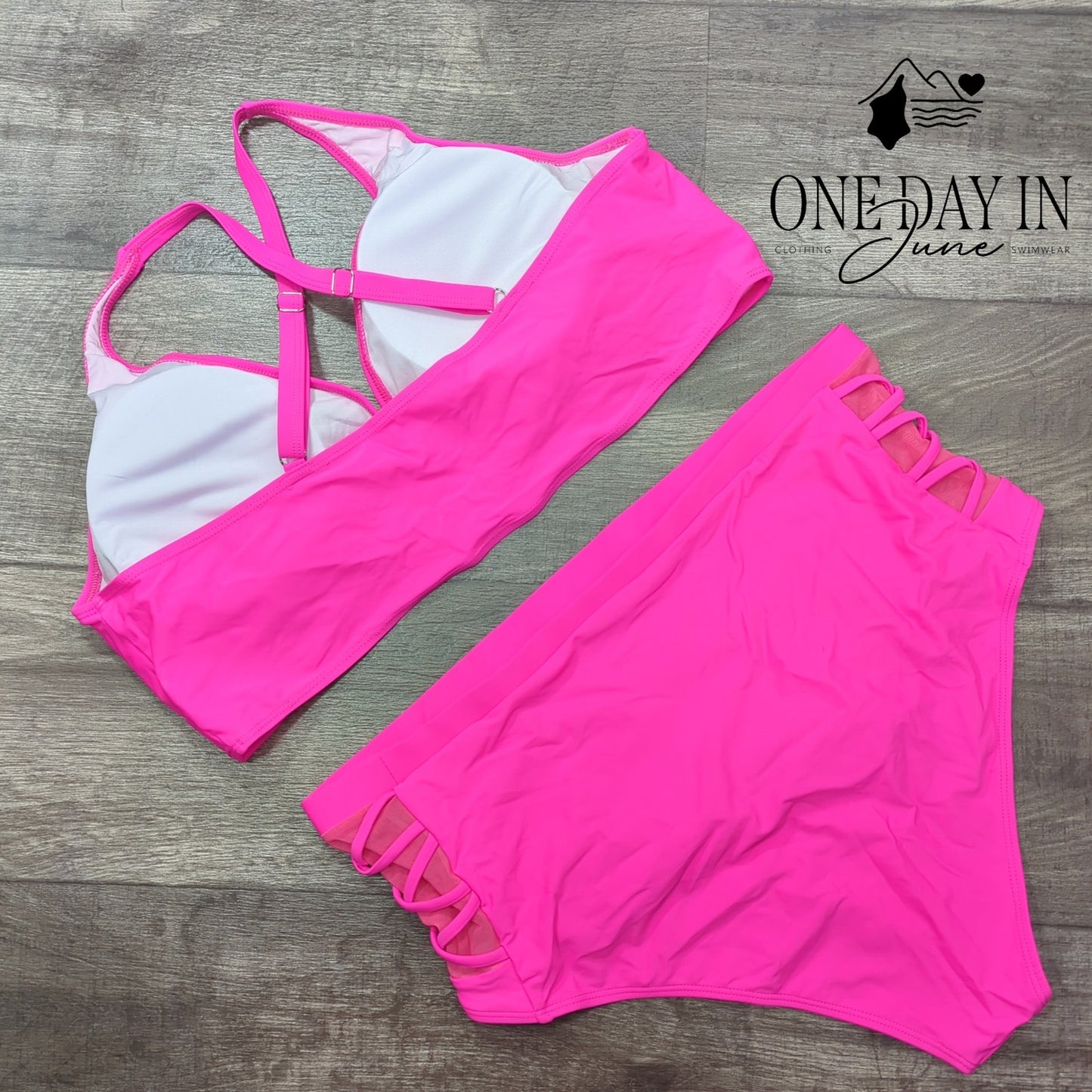 Adisputent Plus Size High Waist Bikini Swimsuit Size 4XL