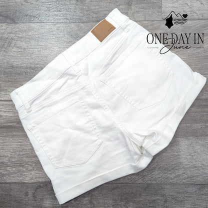 Aeropostale High Rise Midi 3" Shorts Size 4