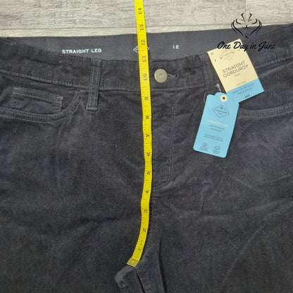 St. John's Bay Straight Corduroy Pants Size 12