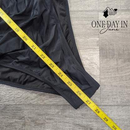 Blooming Jelly Cut Out One Piece Swimsuit Size XL