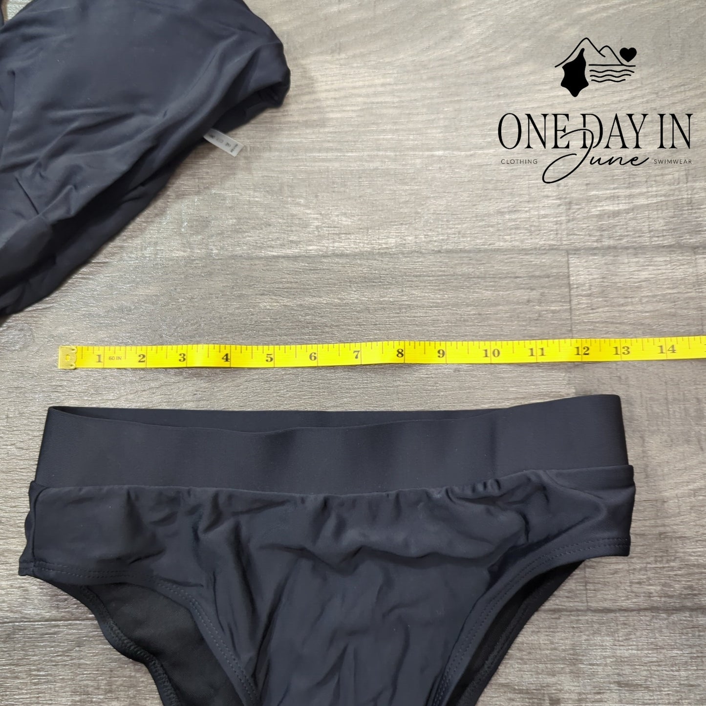 Yacun Crop Bikini Swimsuit Size S