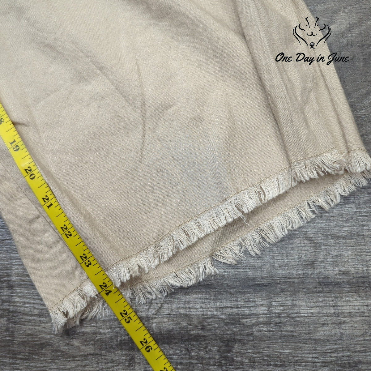 INC International Concepts Nomad II Wide Leg Linen Blend Beige NWT Size 18W