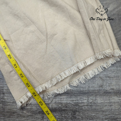 INC International Concepts Nomad II Wide Leg Linen Blend Beige NWT Size 18W