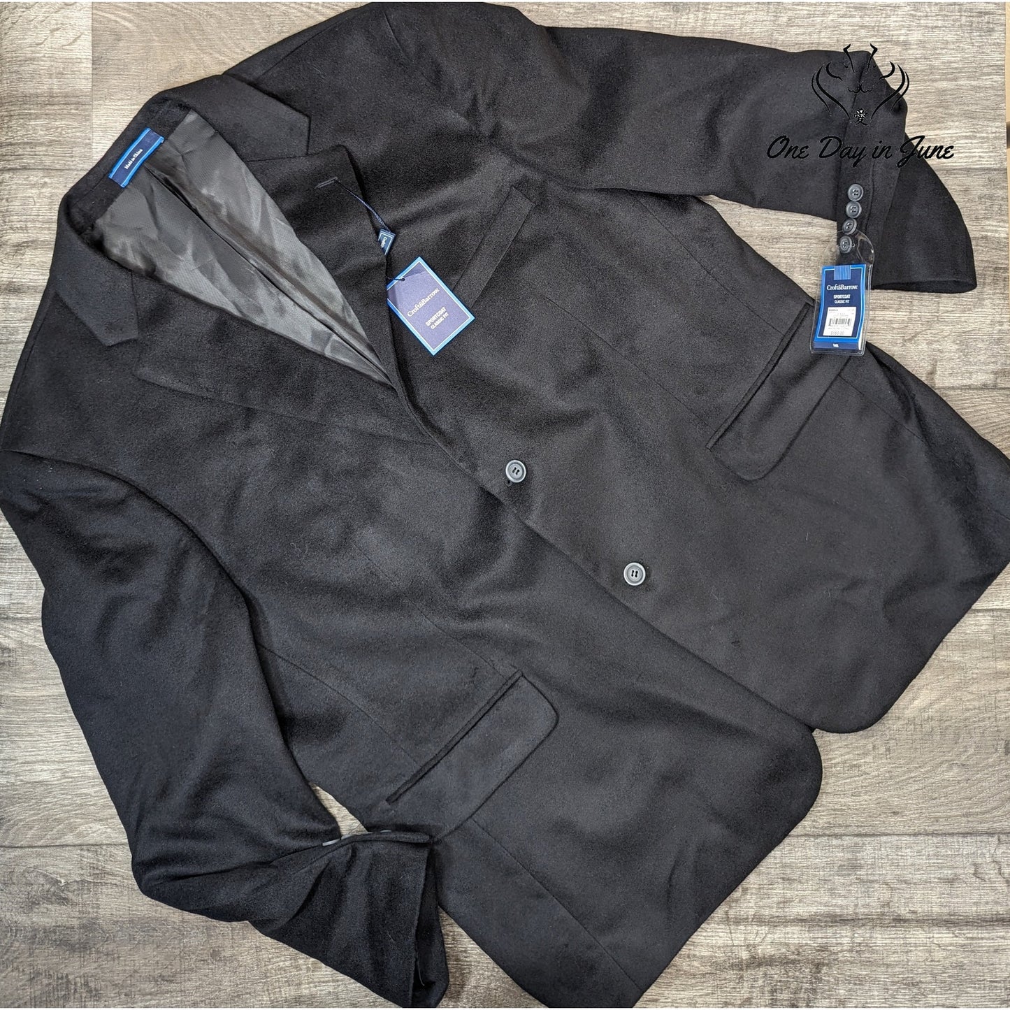 Croft & Barrow Classic Fit Sport Coat Size 50R